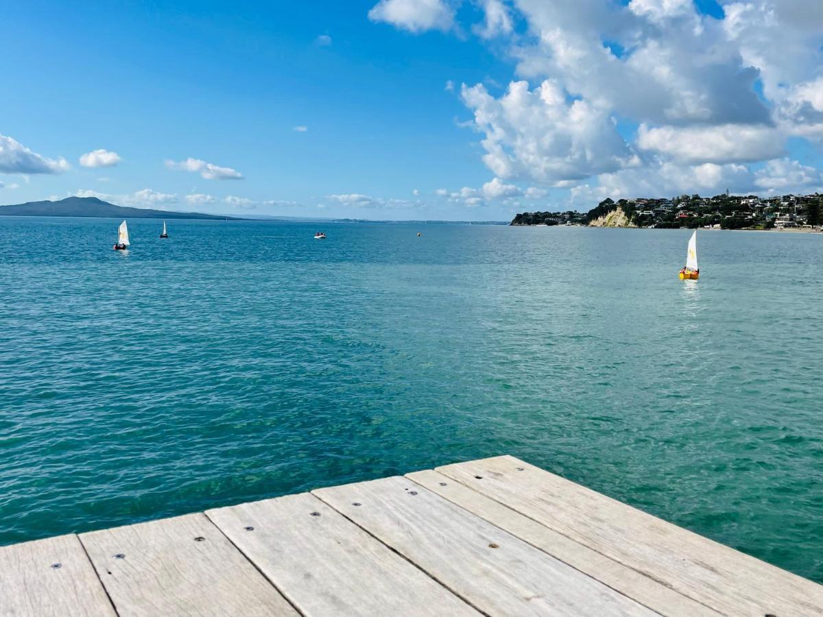 Family Friendly 3Br Flat - 3Min Walk To The Beach - Self Contained Auckland Luaran gambar